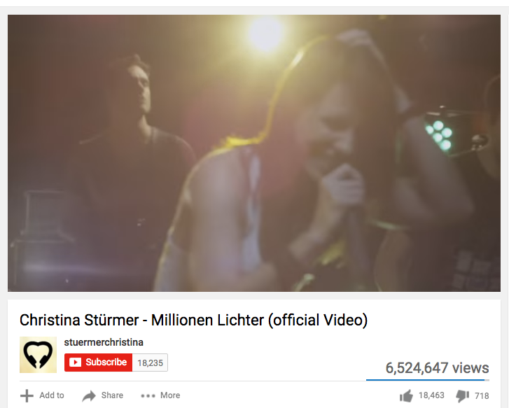 Christina Sturmer - Millionen Lichter